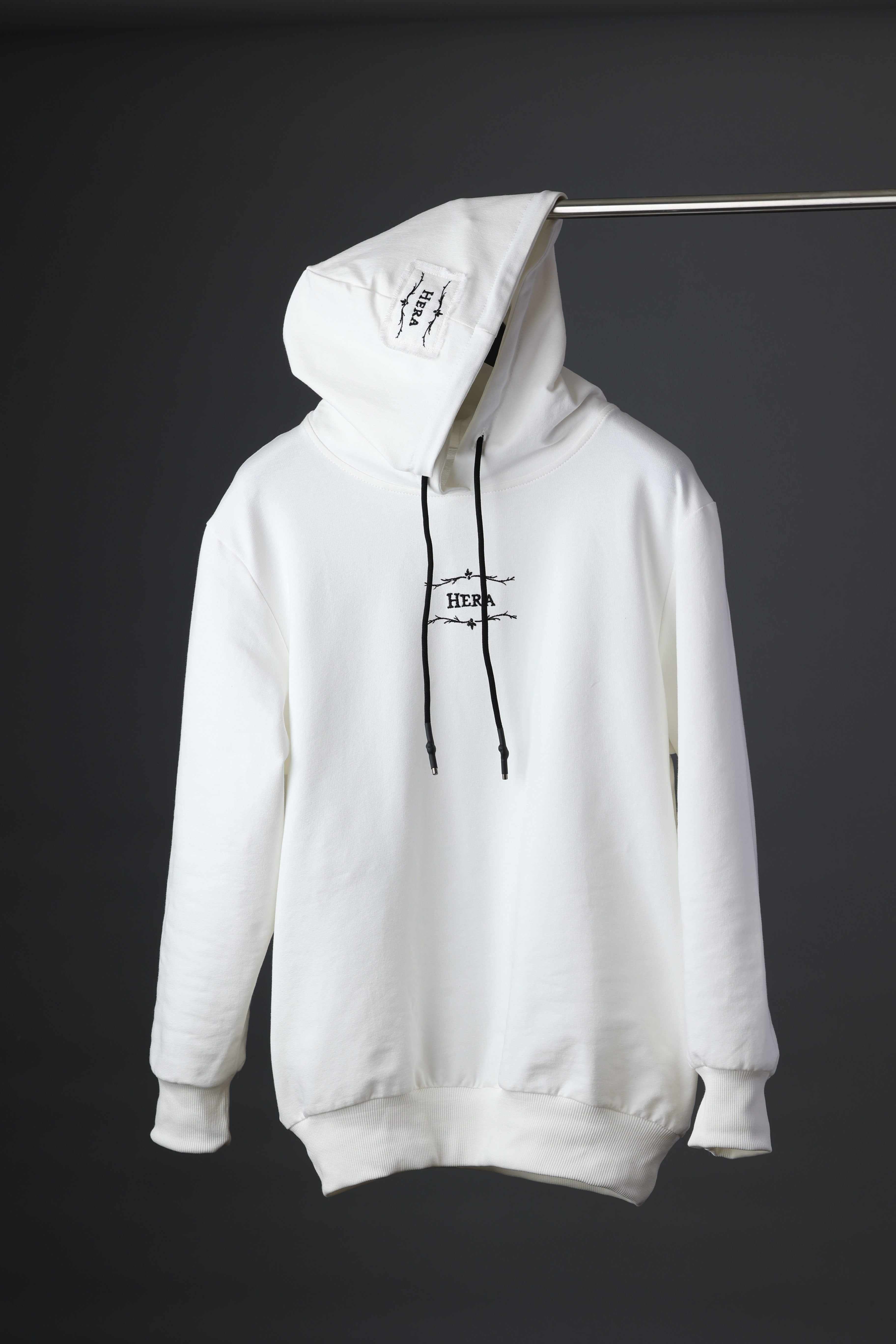White Hoodie "Hera" - Woman