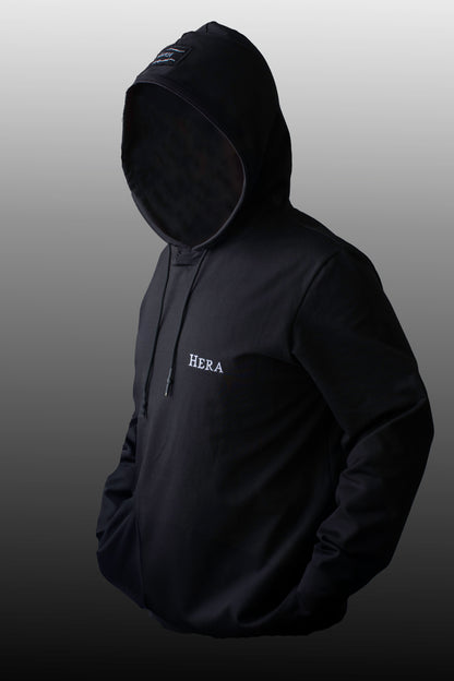 Black Hoodie &quot;Hera&quot; - Man