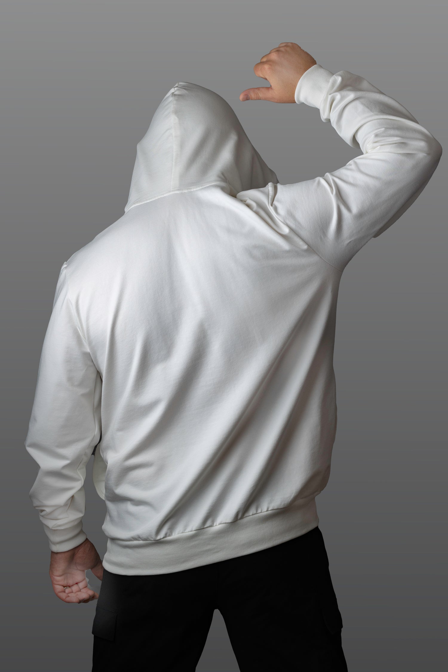 White Hoodie &quot;Hera&quot; - Man